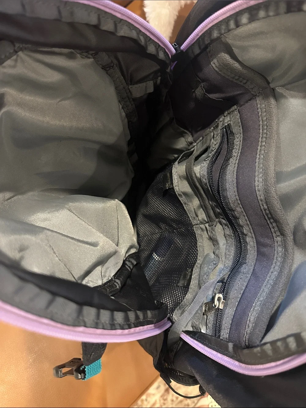 North face backpack in great condition!!